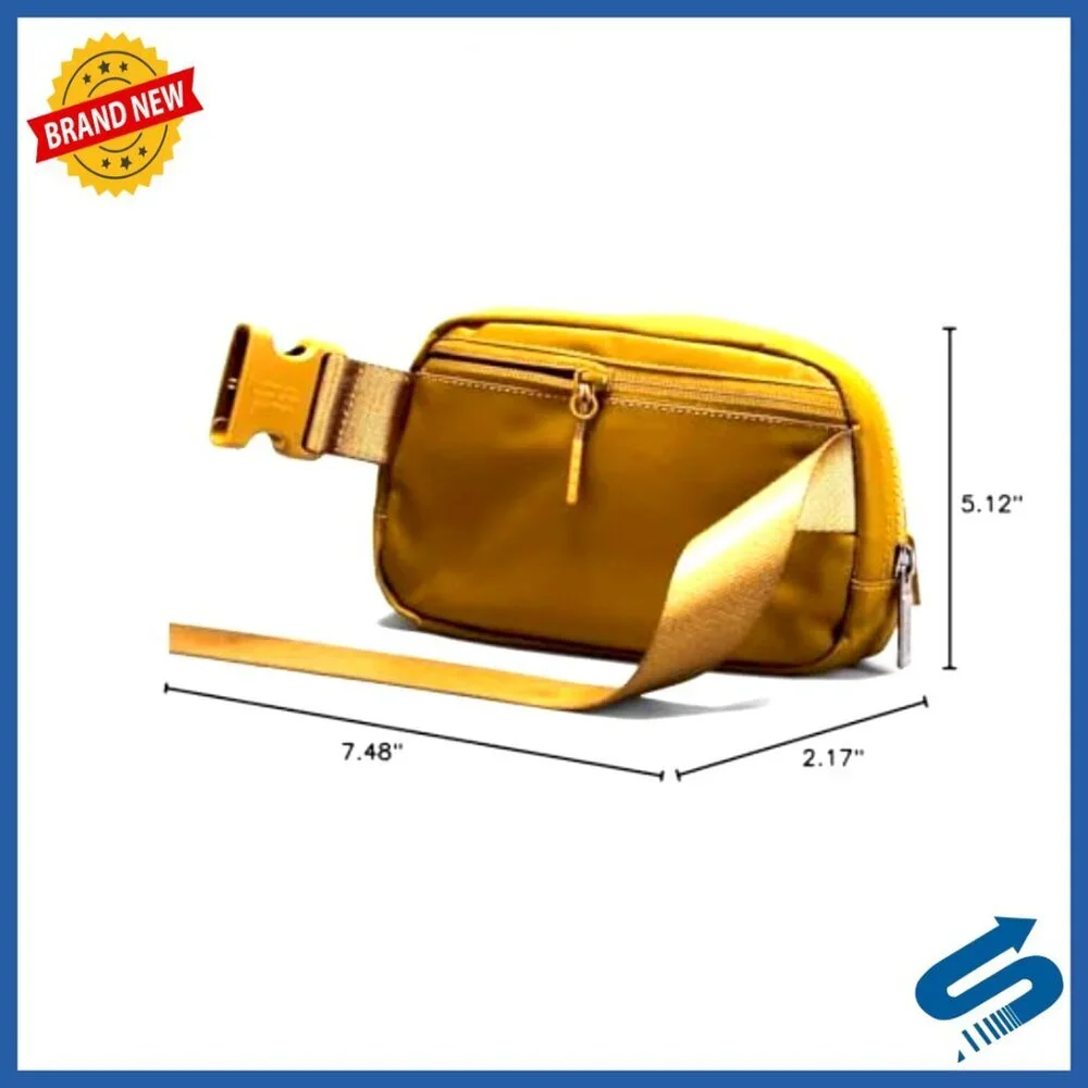 1L Waist Pack Belt Bag for Travel Fitness Everyday Use